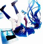 Image result for Anime Girl Falling PNG