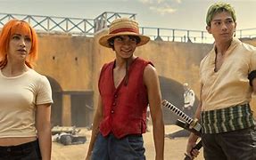 Image result for Onr Pirce Live-Action Cast Together