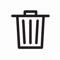 Image result for Trash Bin Icon SVG