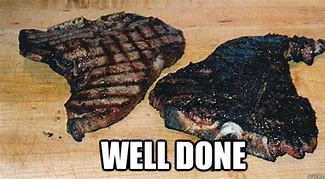 Image result for Overdone Steak Meme