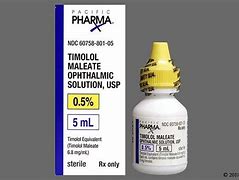 Image result for Timolol 0.5