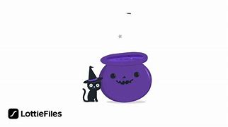 Image result for Hallowen Cat Pumpkin