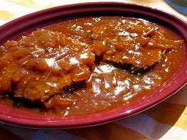 Image result for Medalions of Swiss Steak