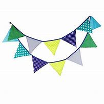 Image result for Green Bunting Clip Art