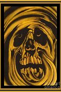 Image result for Melting Skull Art