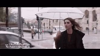 Image result for Woman Out in Rain Gifs