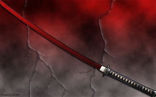 Image result for Black and Red Katana