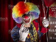 Image result for Creepy Clown Pointing