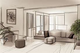 Image result for Interior Set Design Drawing