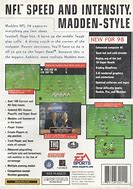 Image result for Madden 98 Cover