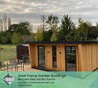 Image result for Steel Frame Garden Room