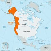 Image result for Pacific Ocean Us Map