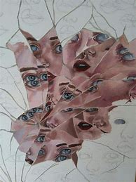 Image result for Broken Mirror Painting