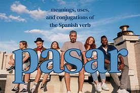 Image result for Pasar Conjugation Chart