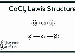 Image result for Calcium Chloride Hexahydrate Lewis Structure