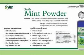 Image result for Mint Talcum Powder