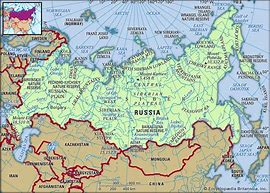 Image result for Russia On the Map