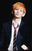 Image result for BTS V Funny Face