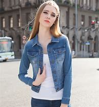 Image result for Denim Jean Jacket for Women