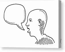 Image result for Talking to Self Drawing