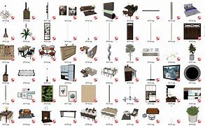 Image result for 3D-models Furniture SketchUp