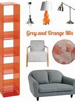 Image result for Orange Grey Mix