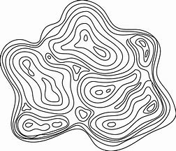 Image result for Topography Line Art