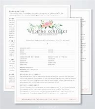 Image result for Wedding Photography Contract Template