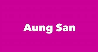 Image result for Aung San Su