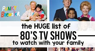 Image result for 80 TV Shows