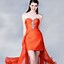 Image result for Pretty Orange Dresses