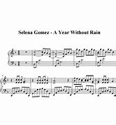 Image result for Selena Gomez Music Sheet