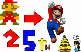 Image result for Happy 10 Birthday Mario