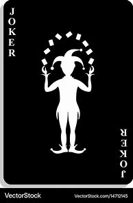 Image result for Black Joker Playing Card