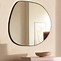 Image result for Black Asymmetric Wall Mirror