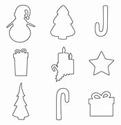 Image result for Xmas Cut Outs