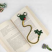 Image result for Crochet Frog Bookmark