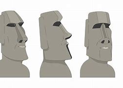 Image result for Moai Clip Art