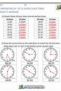 Image result for 12 Hour Circle Clock