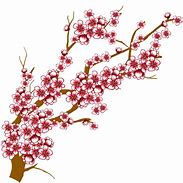 Image result for Cherry Blossom Branch Clip Art