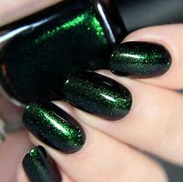 Image result for Metallic Green Nail Polish