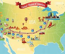 Image result for Route 66 Map