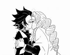 Image result for Tanjiro X Mitsuri Kiss