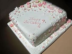 Image result for Flower Birthday Cake