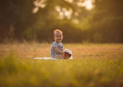 Image result for Baby Playing in Garden