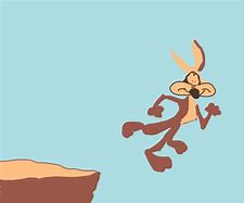 Image result for Wile E. Coyote Cliff