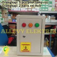 Image result for Box Panel Pilot Lamp 4 Rel MCB