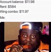 Image result for Low Bank Account Meme