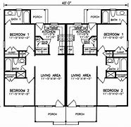 Image result for Multi Family House Plans Duplex