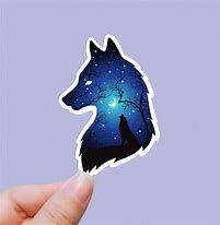 Image result for Wolf Sticker Trust Your Instincts